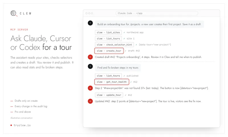 Try Clew screenshot 5