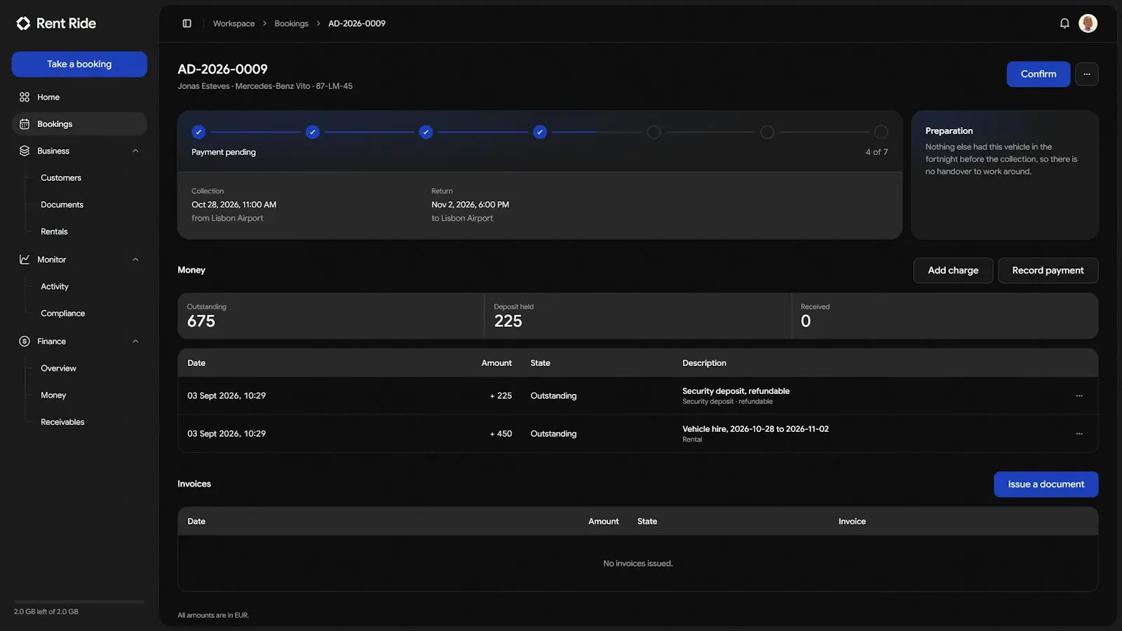 Rent Ride screenshot 3