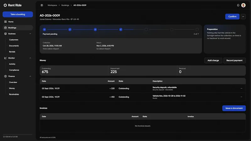 Rent Ride screenshot 3