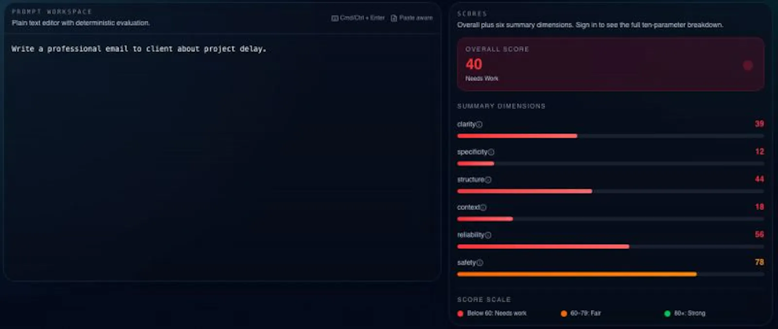 The Prompt Lab screenshot 3