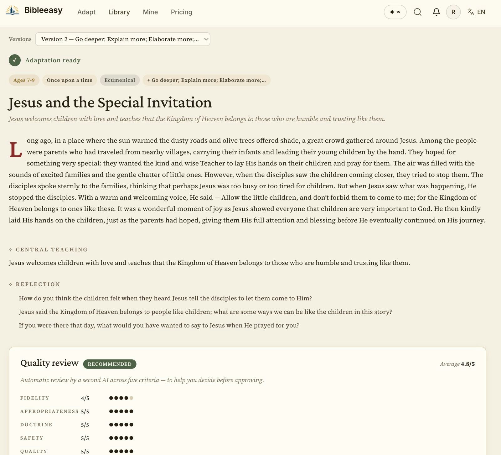 BibleEasy.app gallery image
