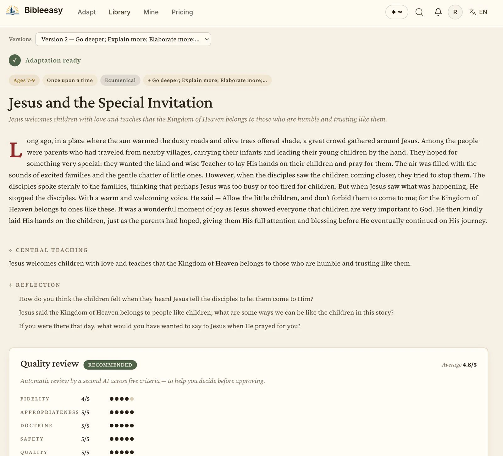 BibleEasy.app screenshot 8