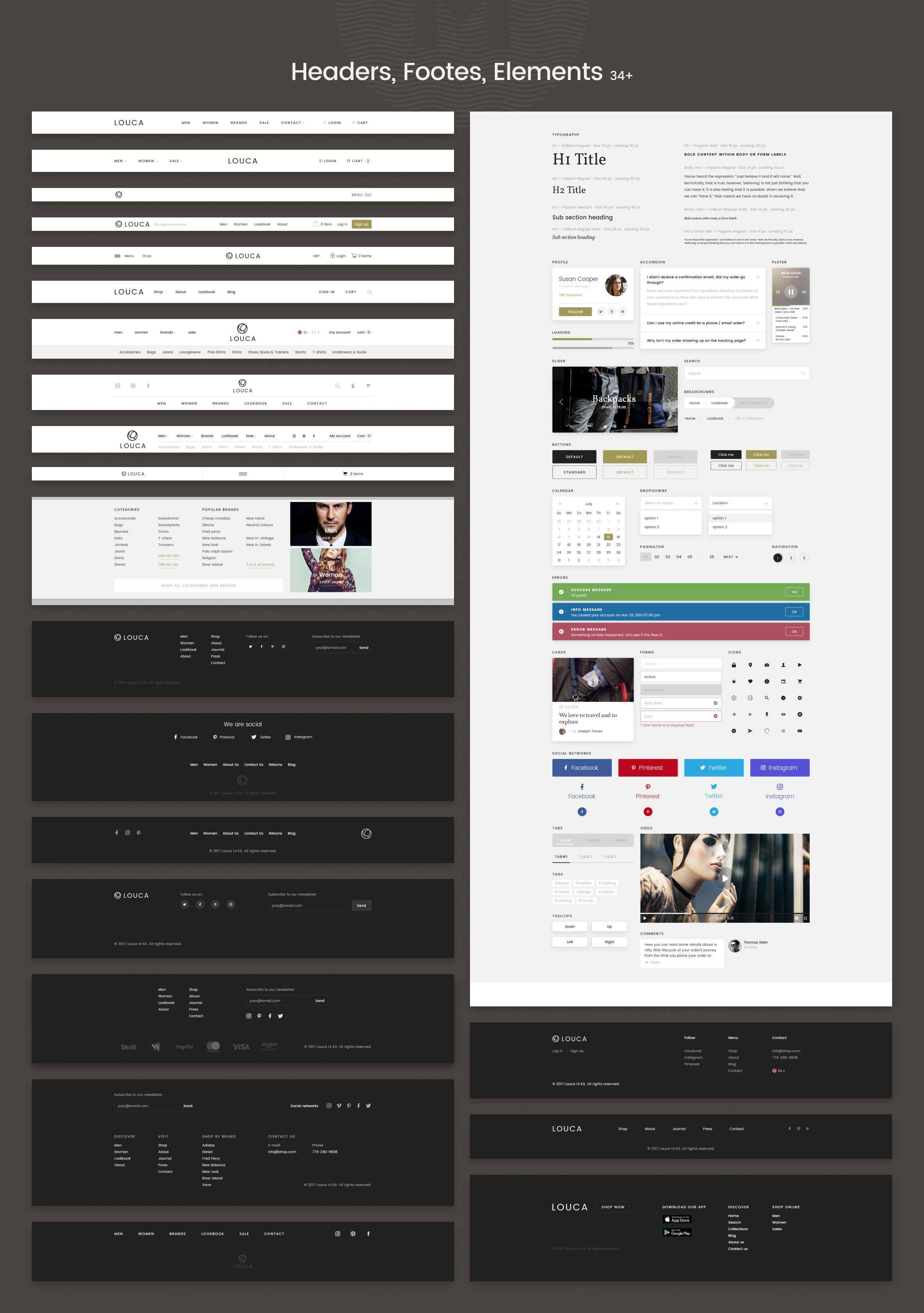 Louca UI Kit gallery image
