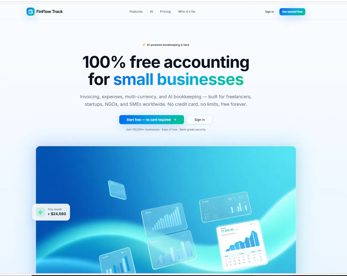 FinFlow Track gallery image