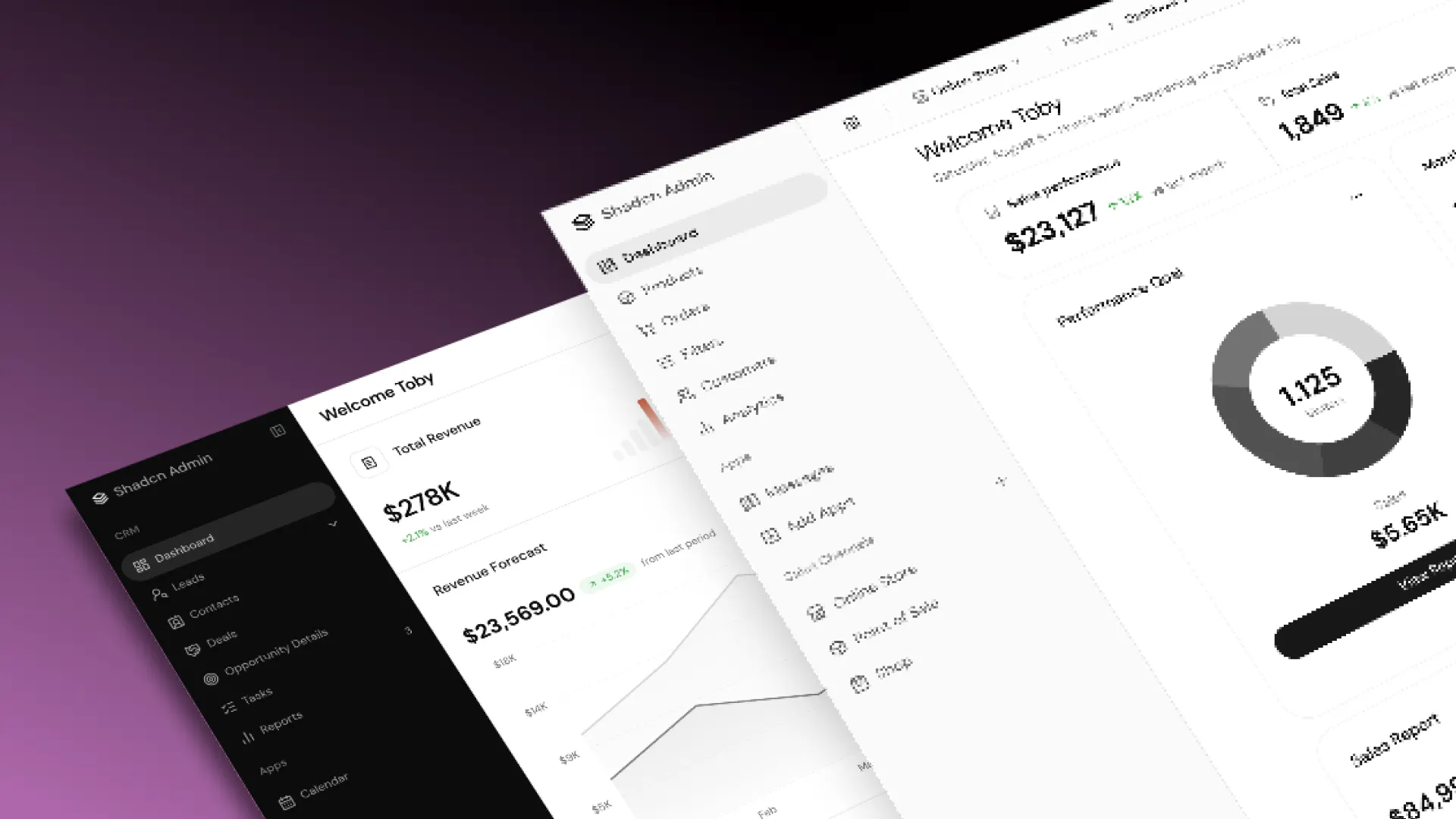 Shadcn Admin gallery image