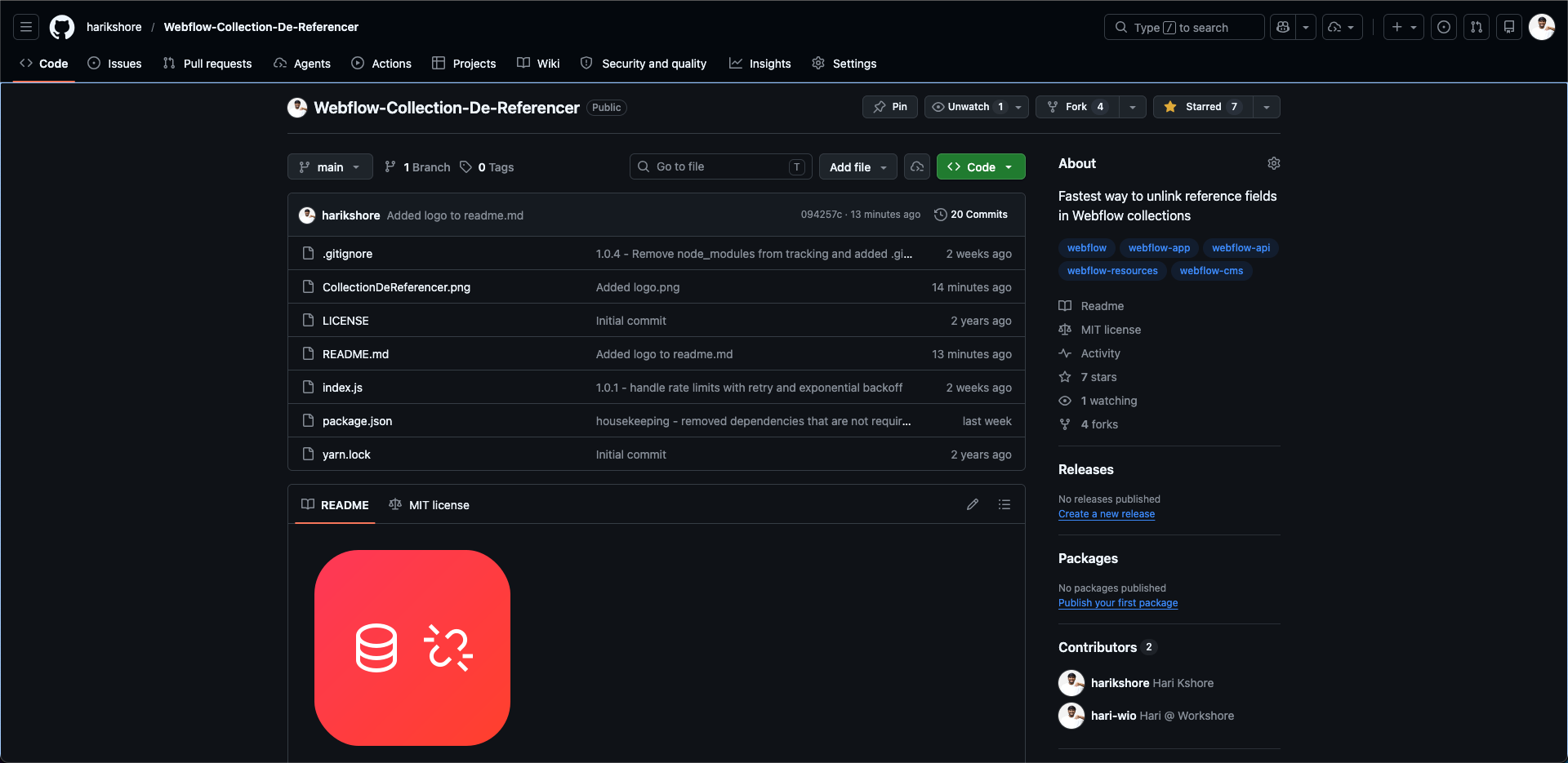 Webflow Collection De-Referencer gallery image