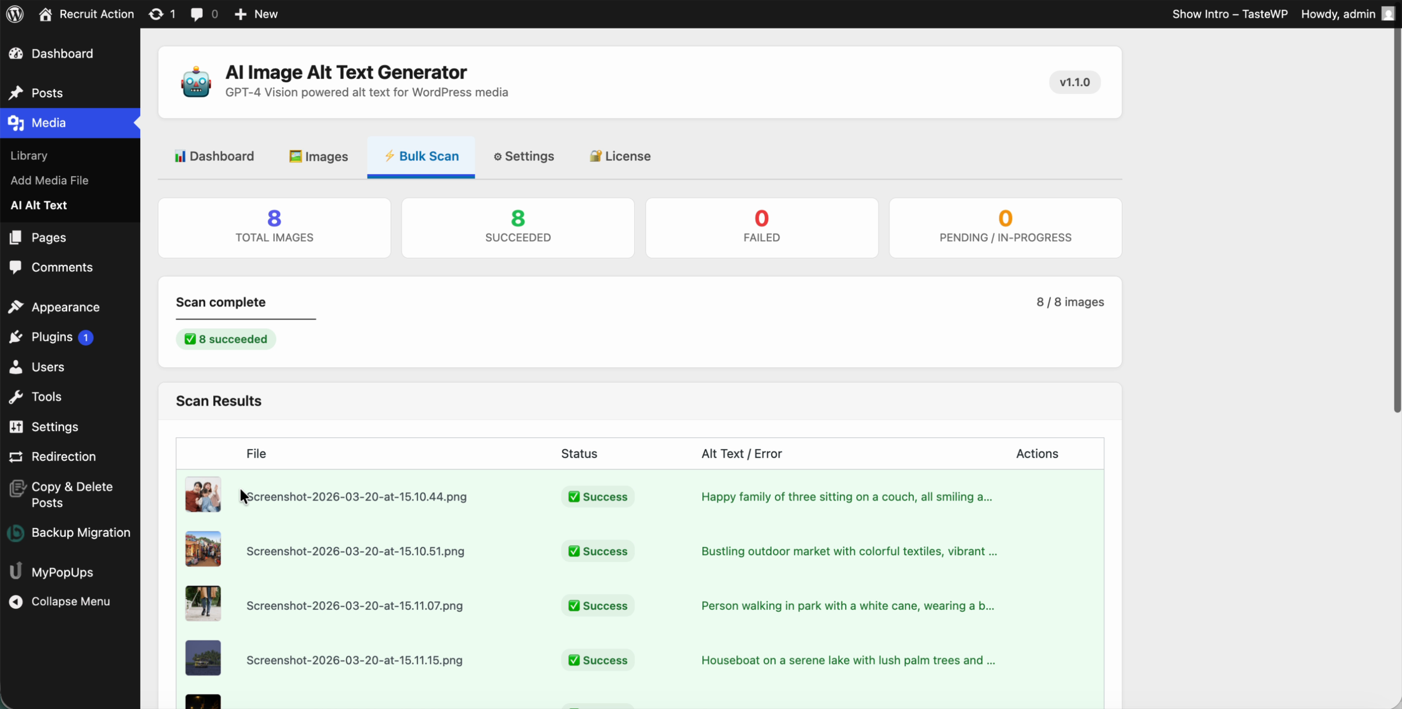 AI Alt Text Generator gallery image