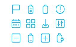100 Free Essential icon set for designer media 2