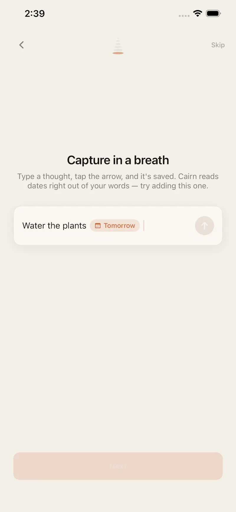 Cairn screenshot 2