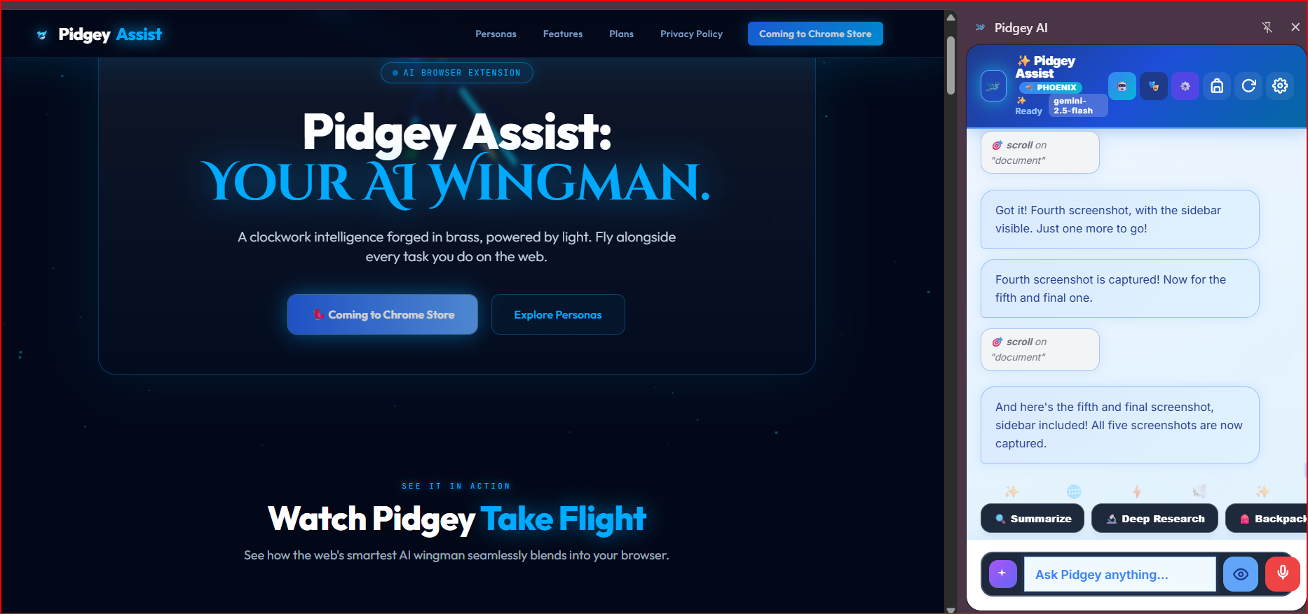 Pidgey: AI Copilot, Vision & Web Agent gallery image