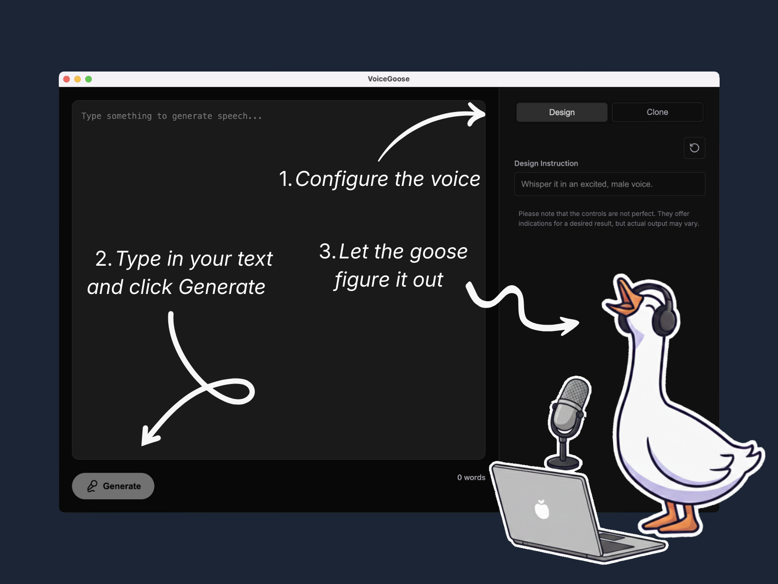 VoiceGoose gallery image
