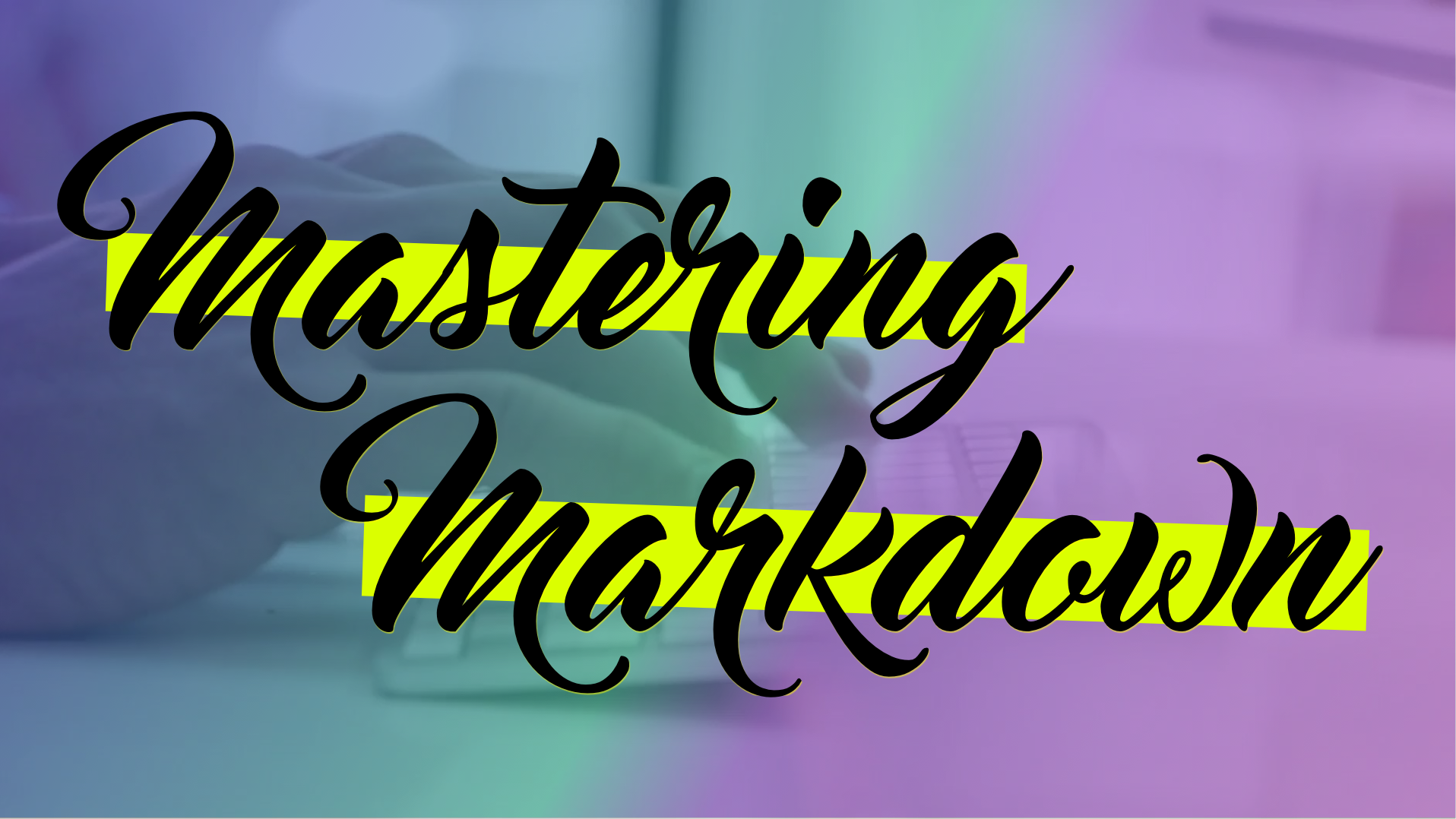 Mastering Markdown gallery image