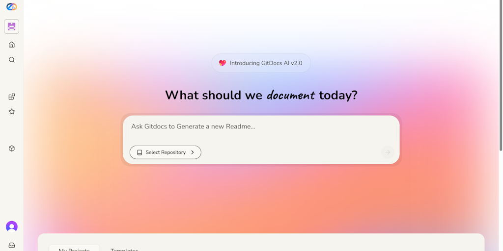Gitdocs AI: GitHub'da Belgeleri Otomatik Oluştur!