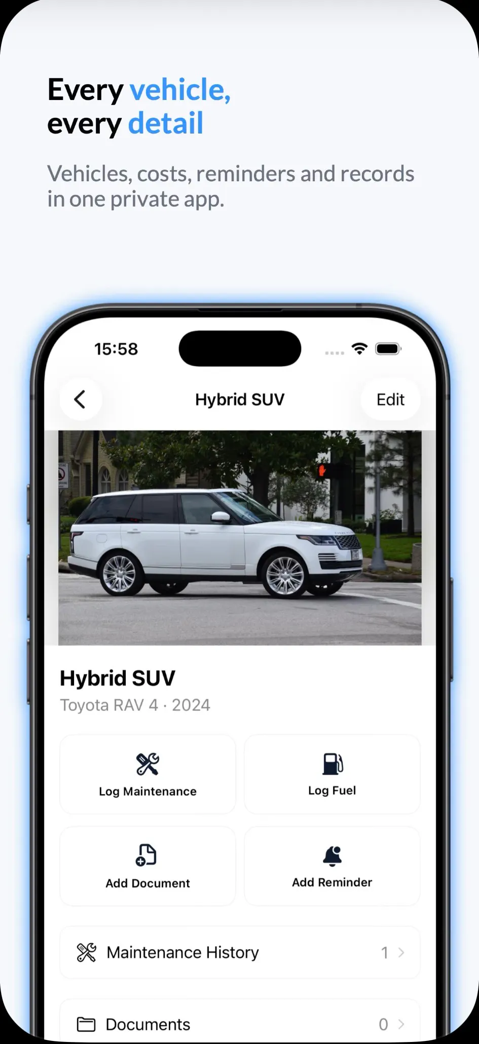 Motly: car tracker and costs  gallery image