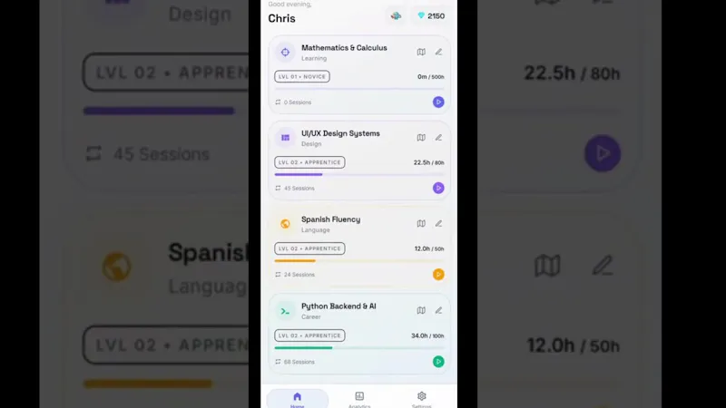 BoostSkill: Focus Study Timer screenshot 1 (video preview)