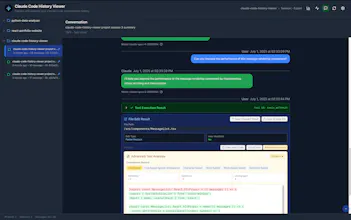 Claude Code History Viewer gallery image