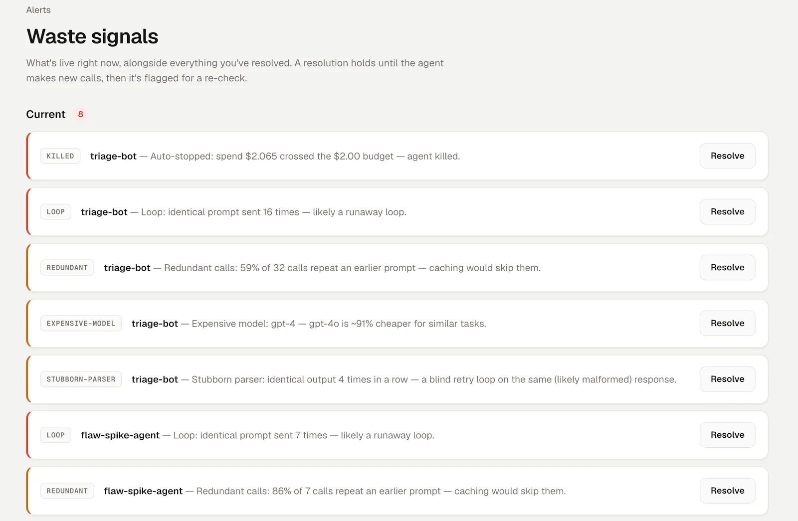 Agent Cost Controller screenshot 5