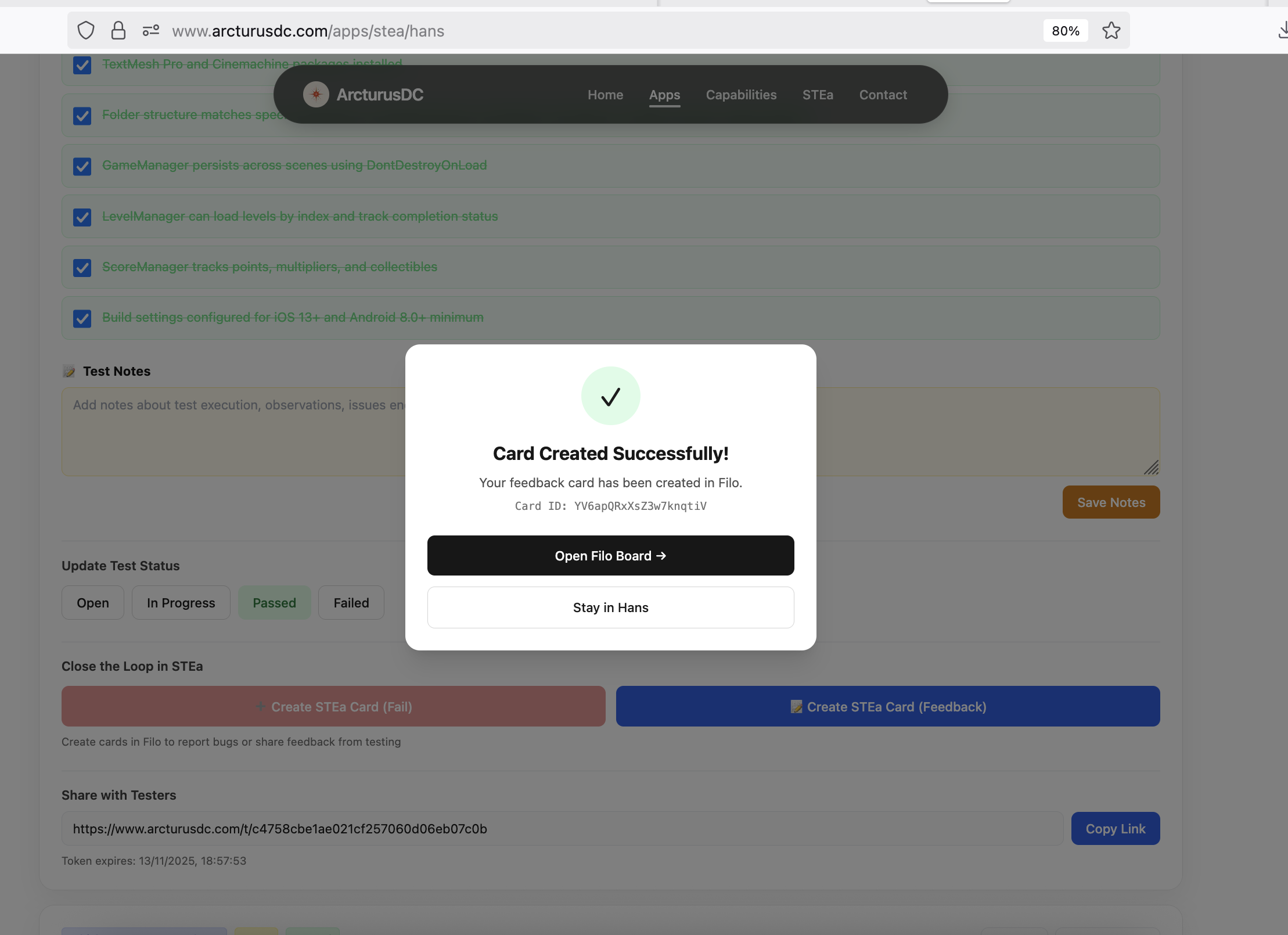 ArcturusDC STEa — Plan • Build • Test gallery image