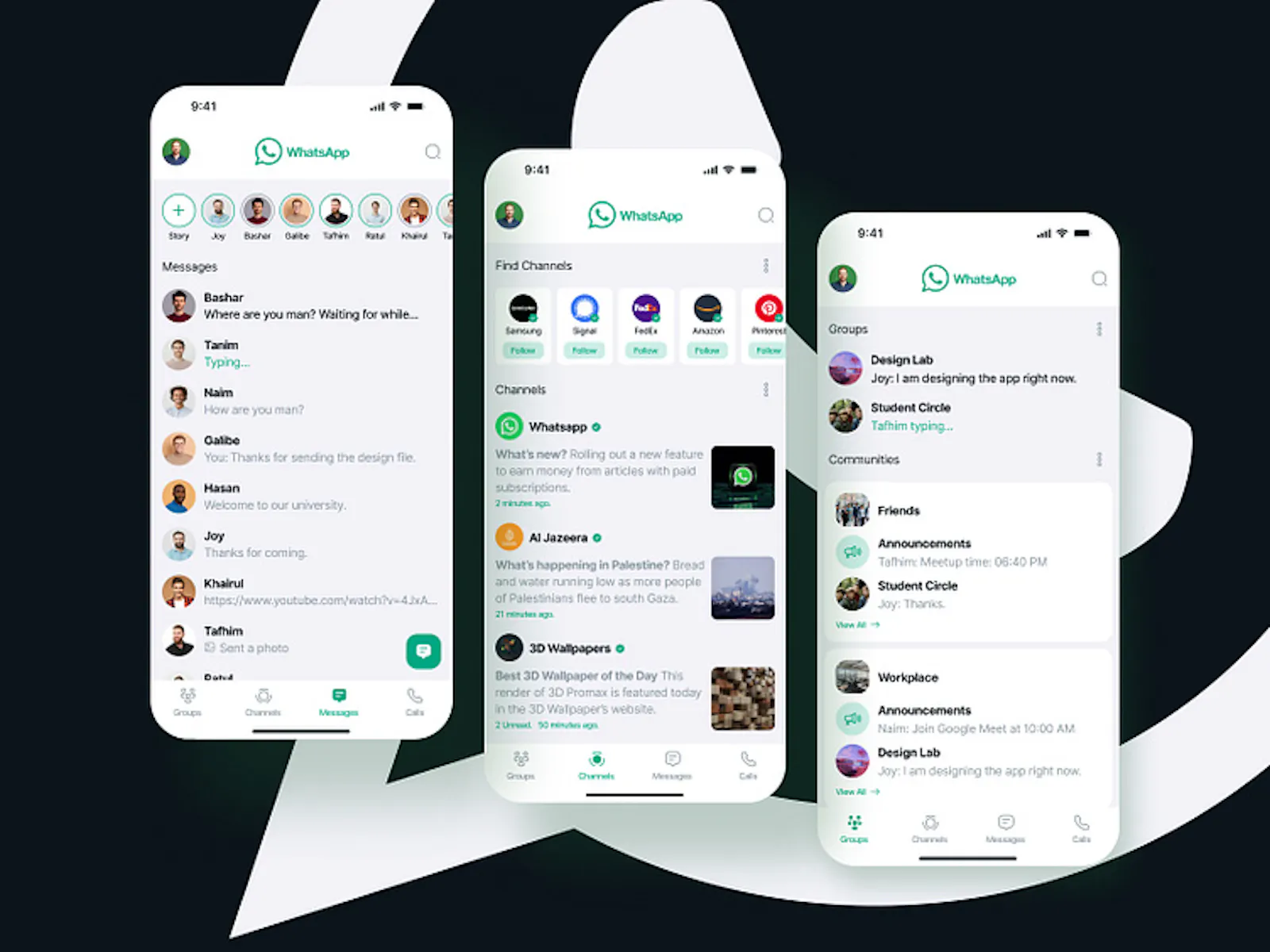 Whatsapp clone app screenshot 2