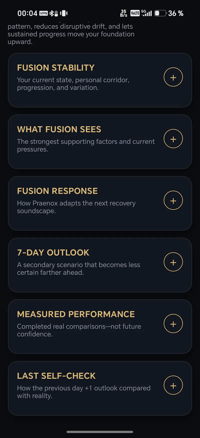 Praenox Aurum for Android screenshot 22