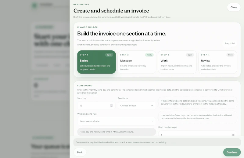 InvoiceAgent screenshot 2
