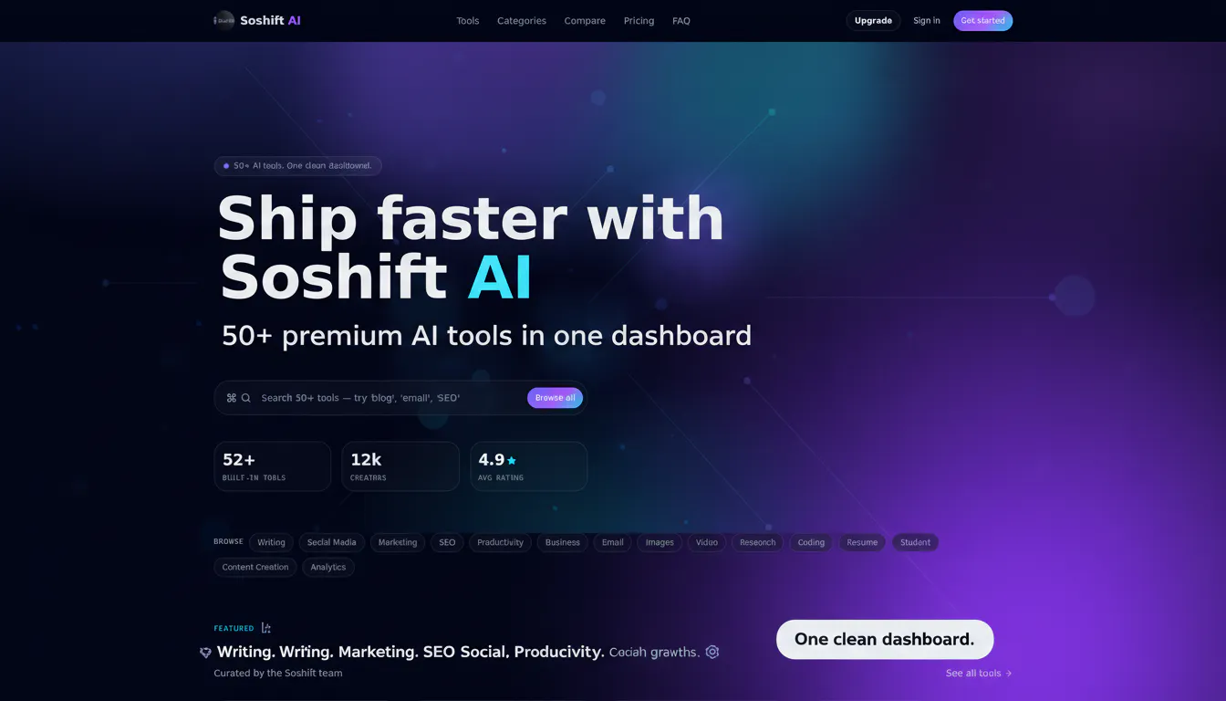 Soshift-Ai gallery image