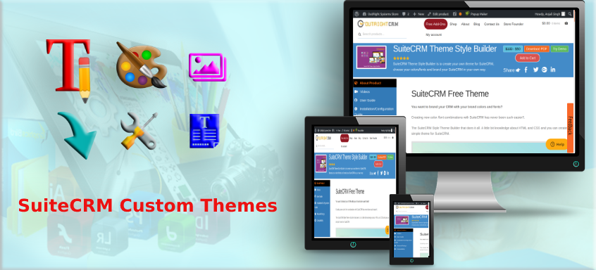 SuiteCRM Theme Style Builder