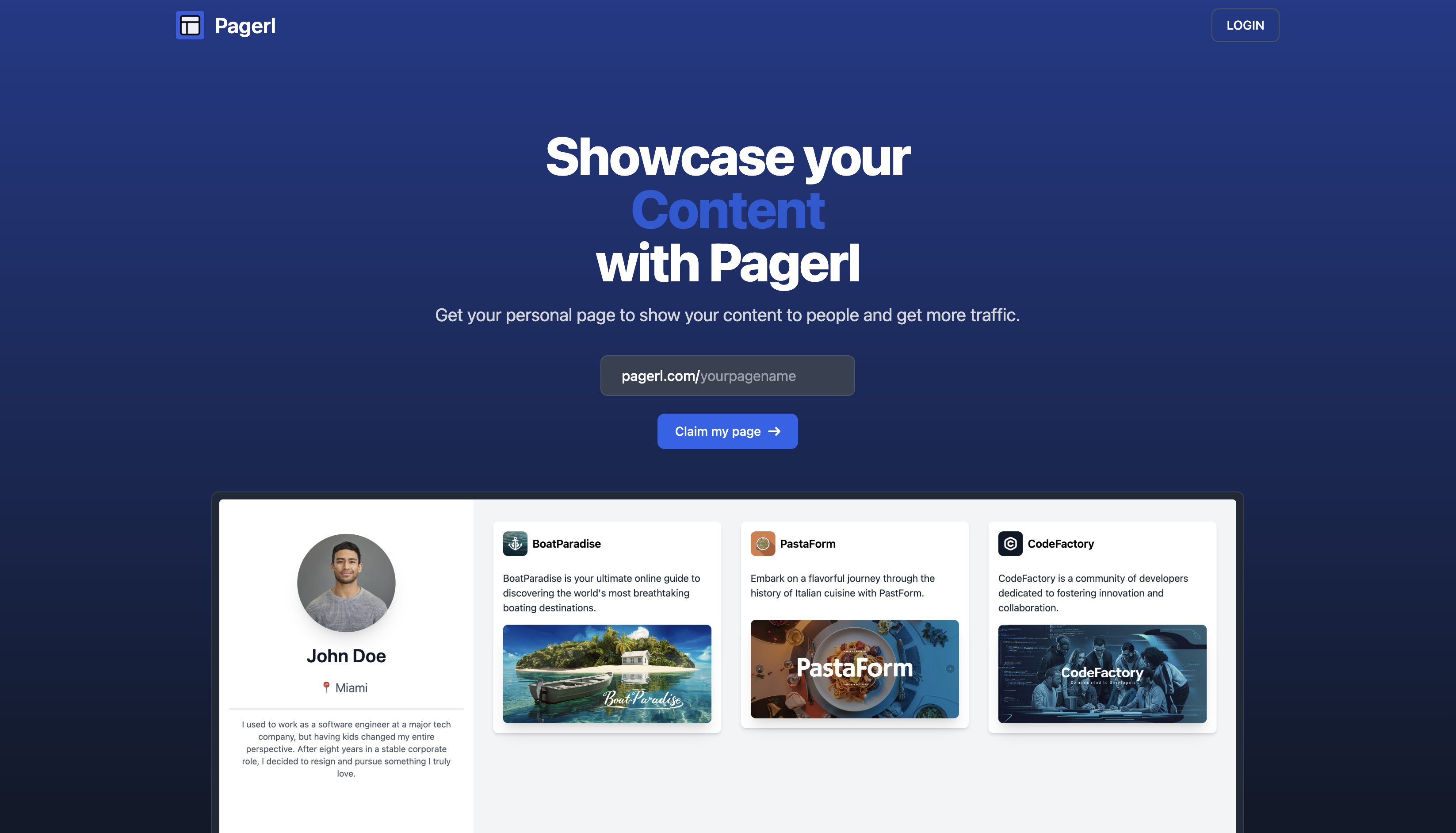 Pagerl - Crea la tua pagina personale unica media 1