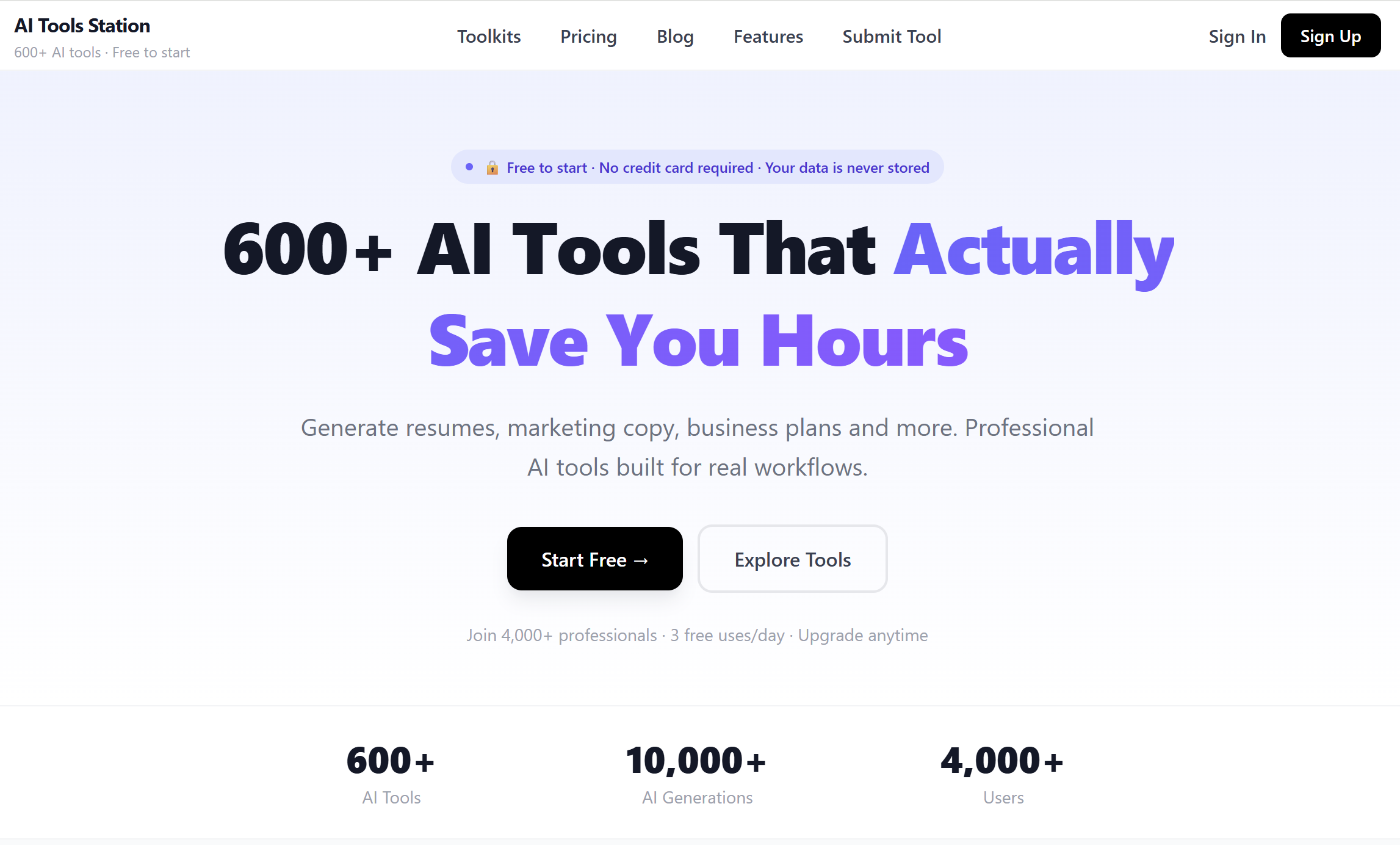 AI Tools Hub gallery image