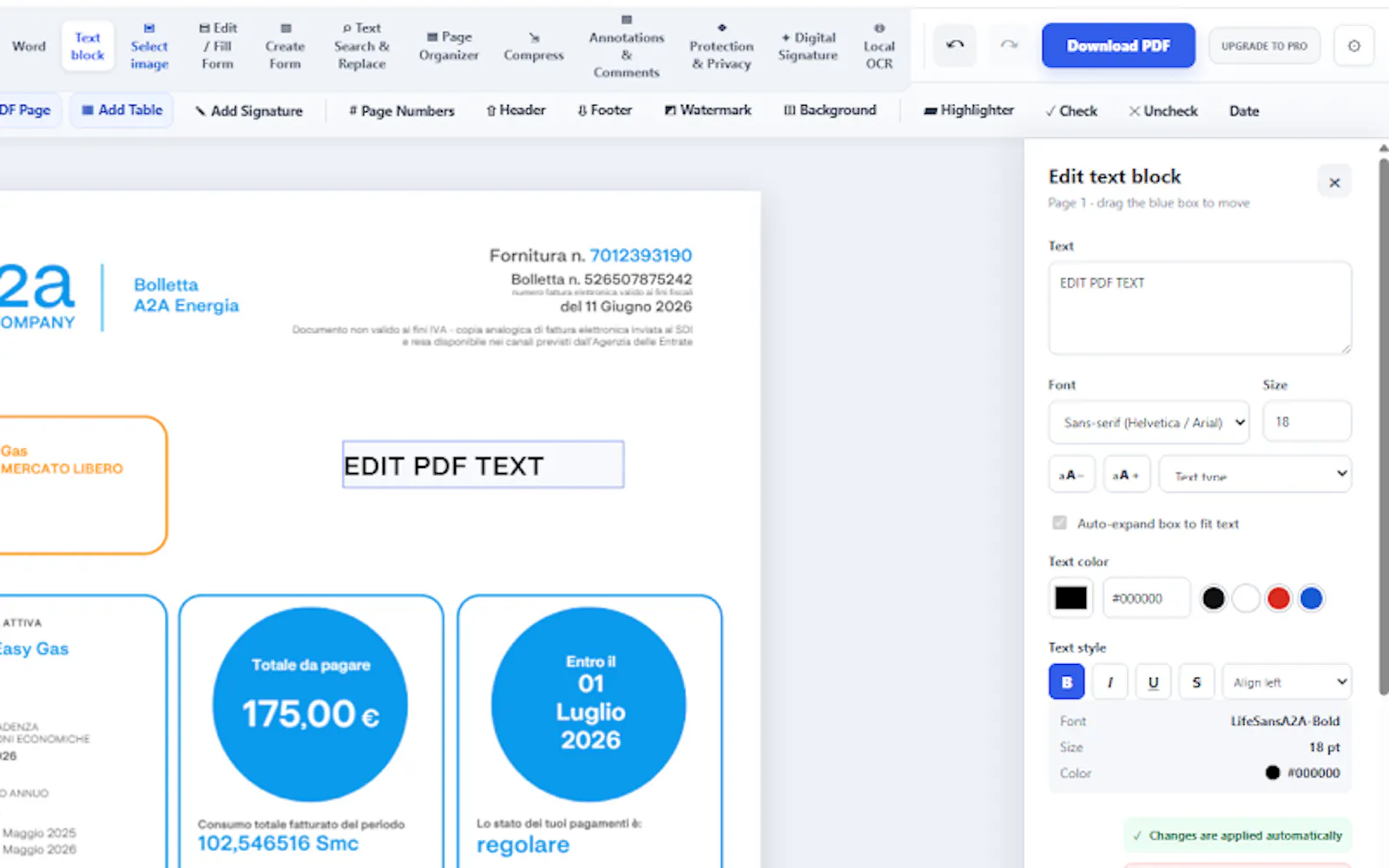 123 PDF Editor PRO — Edit PDF offline screenshot 4