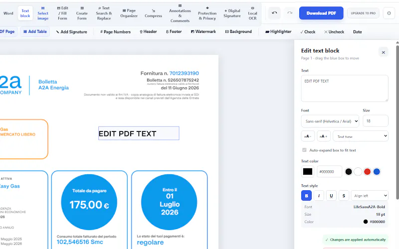 123 PDF Editor PRO — Edit PDF offline screenshot 4