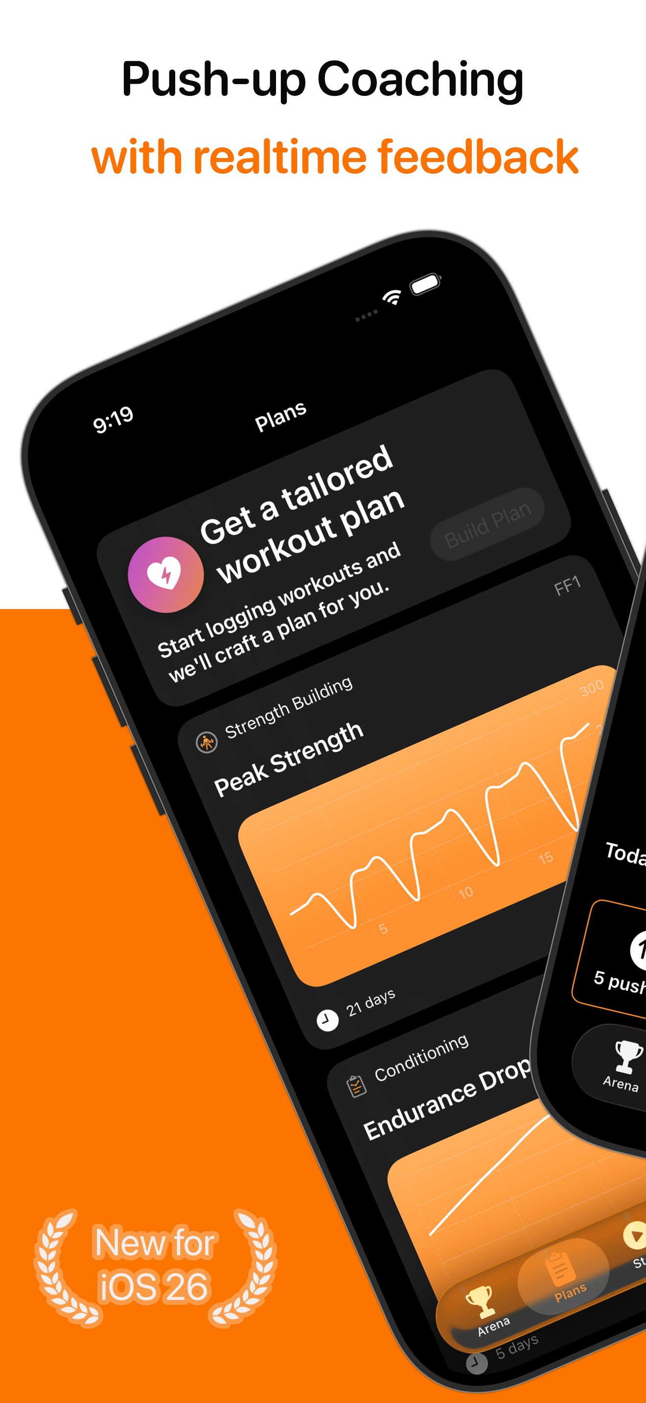 Média Force Force One - Application push-up qui fait plus que simplement compter les représentants 2