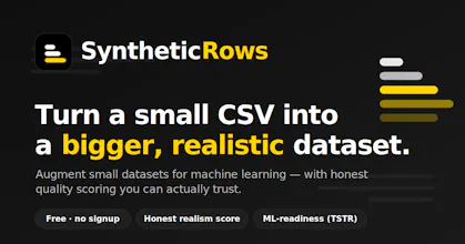 SyntheticRows gallery image