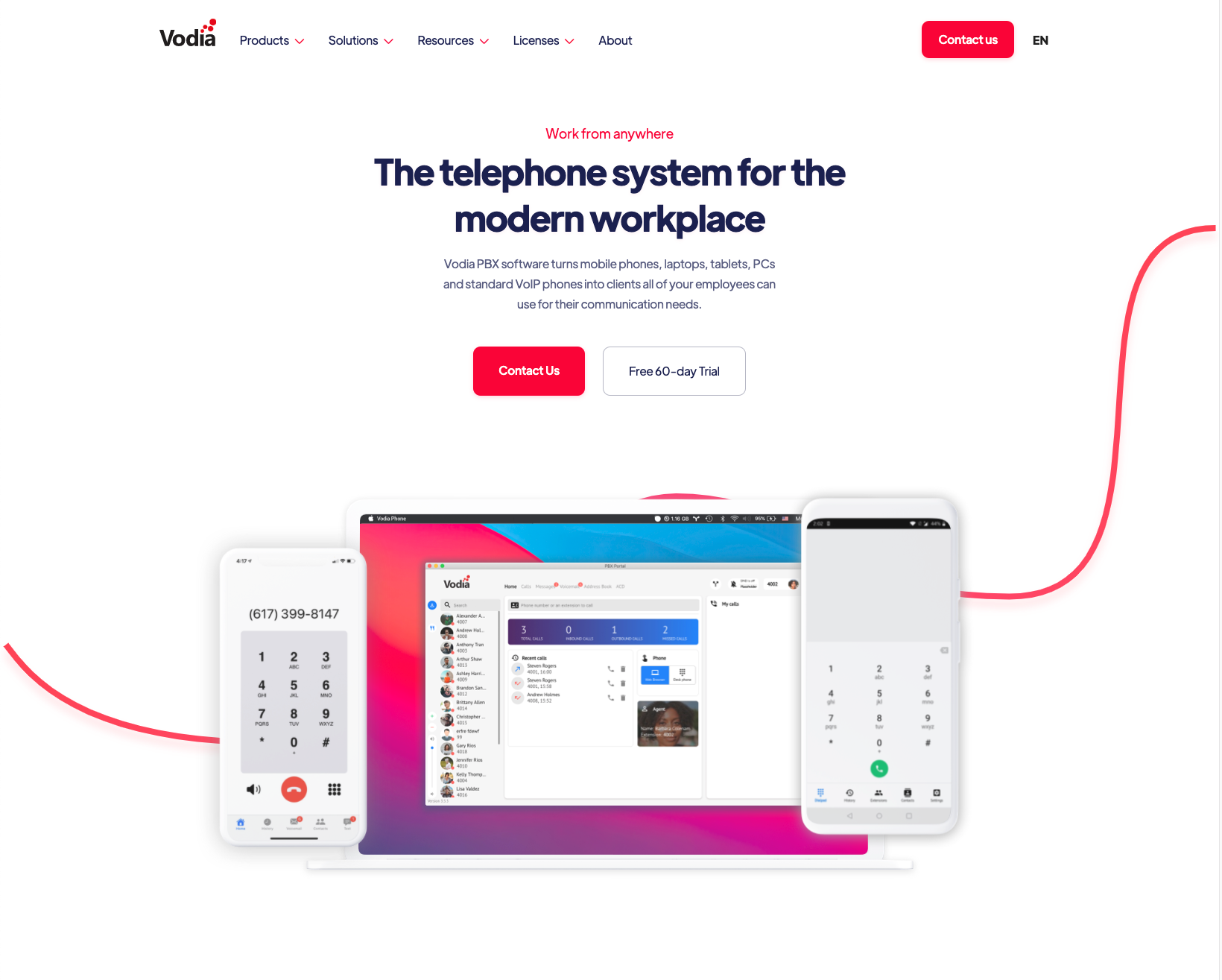 Média Vodia ip - PBX |Système téléphonique commercial basé sur le cloud 3