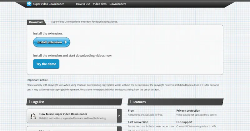 Super Video Downloader screenshot 3