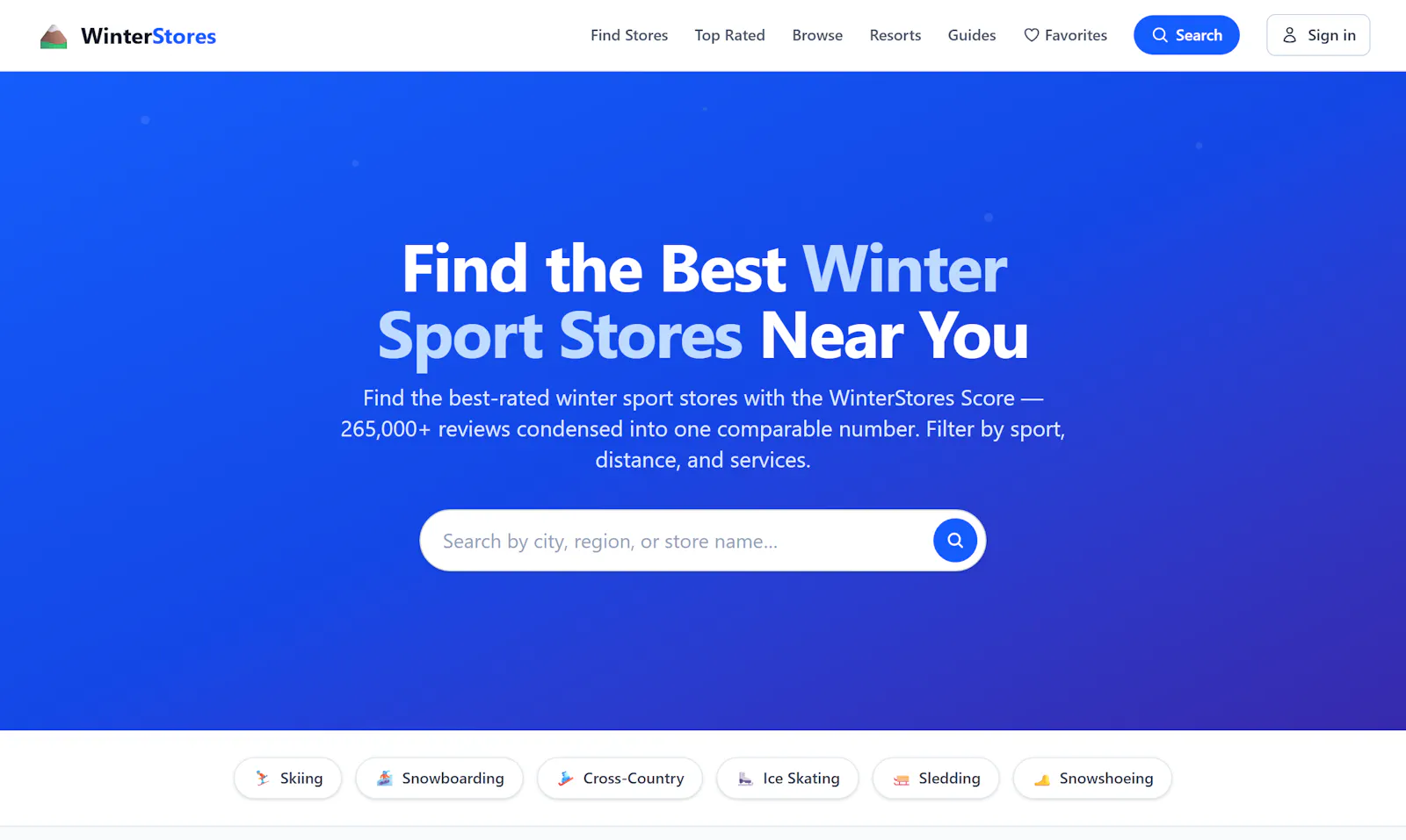 WinterStores screenshot 2