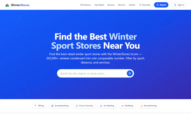WinterStores screenshot 2