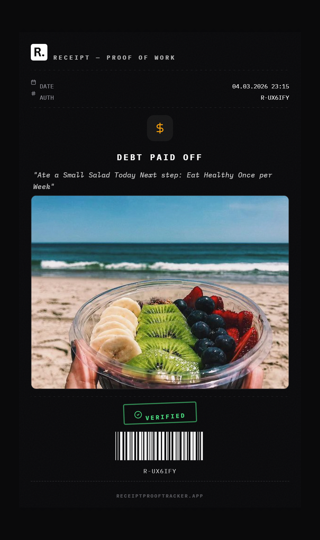 Receipt Proof Tracker media 9