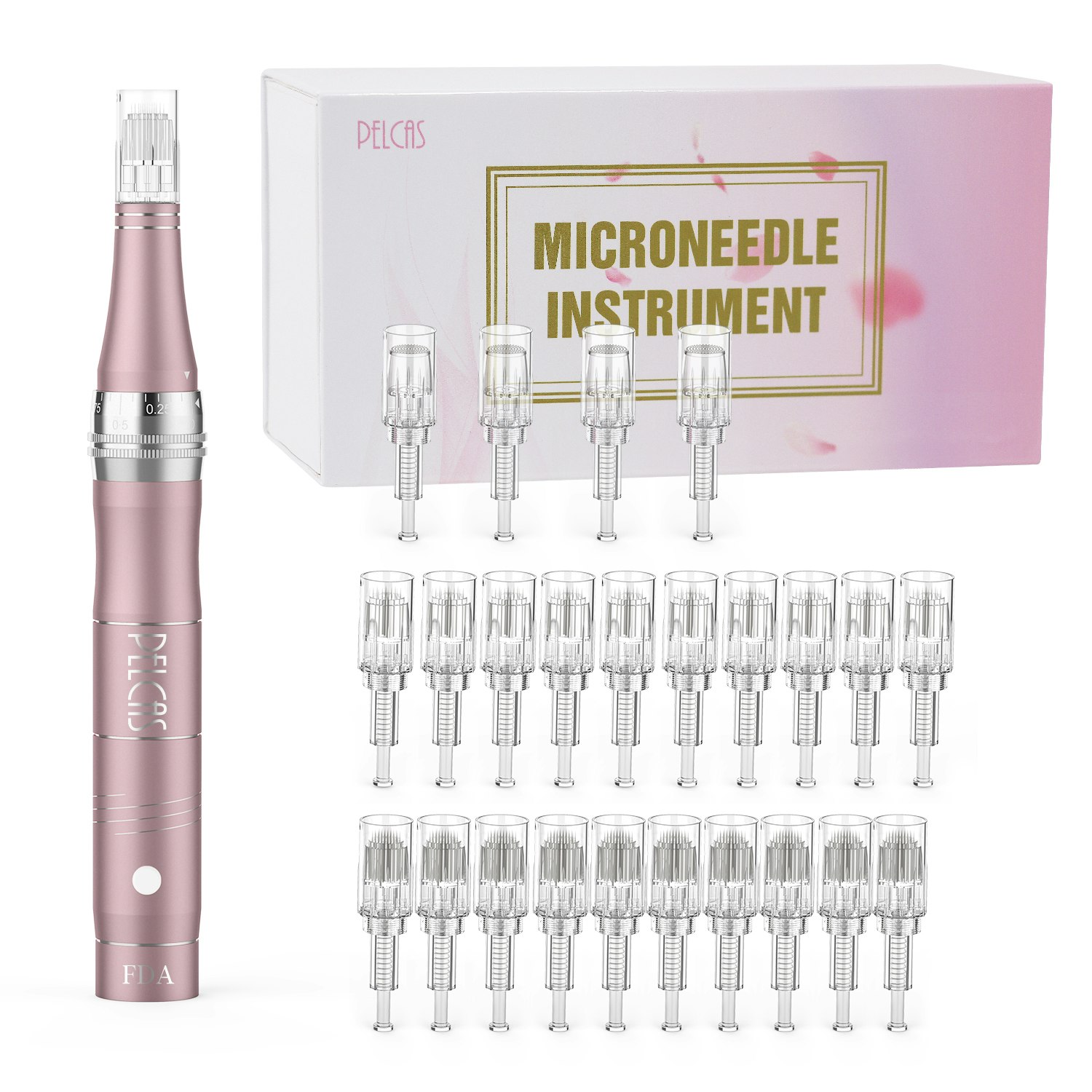 PELCAS Cordless Microneedling Pen