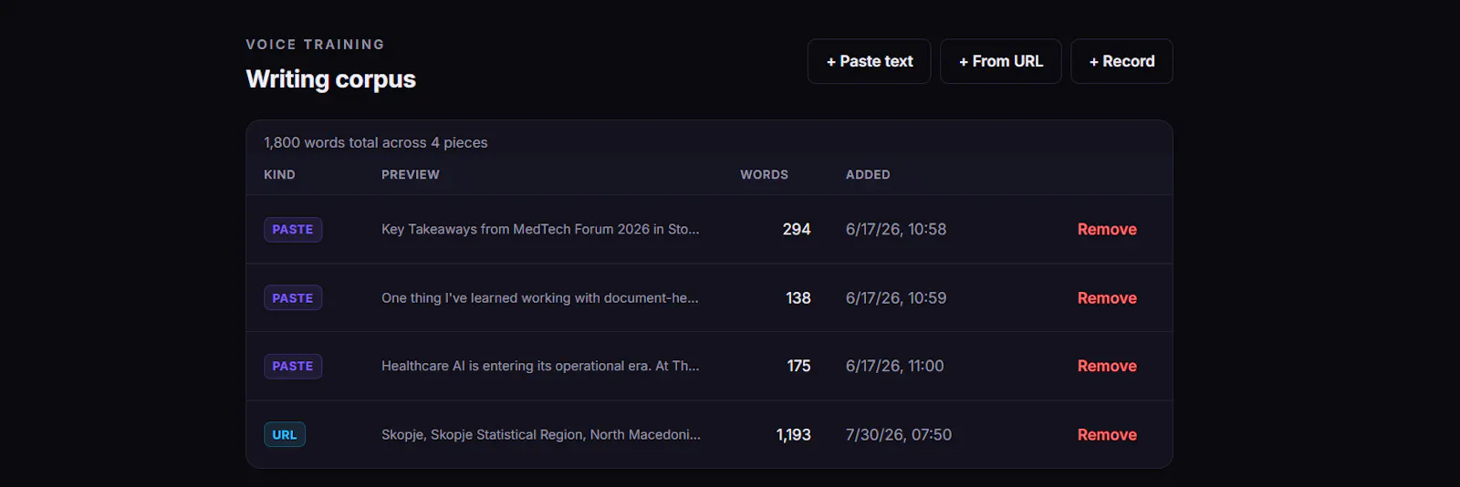 EigenVox screenshot 3