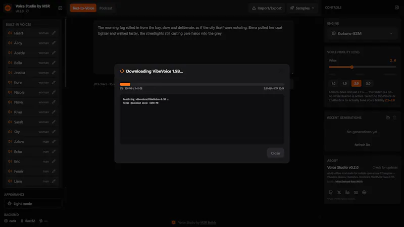 Voice Studio screenshot 5