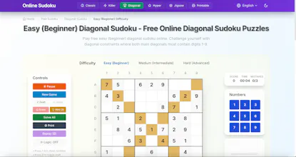 Free Sudoku Online gallery image