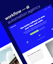 Workflow ― Framer Agency Template gallery image