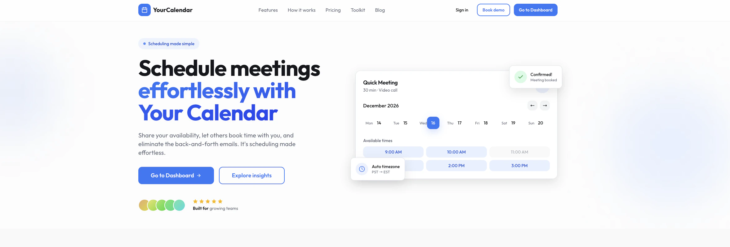 Your Calendar 대표 미리보기
