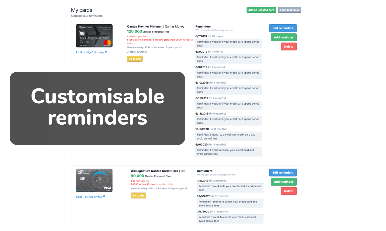 Card Tracker gallery image