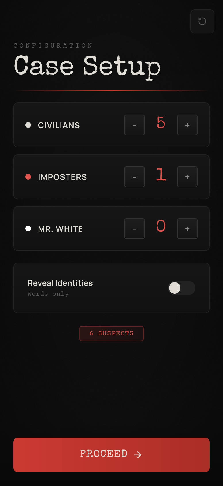 Imposter Game | Free browserbased gallery image