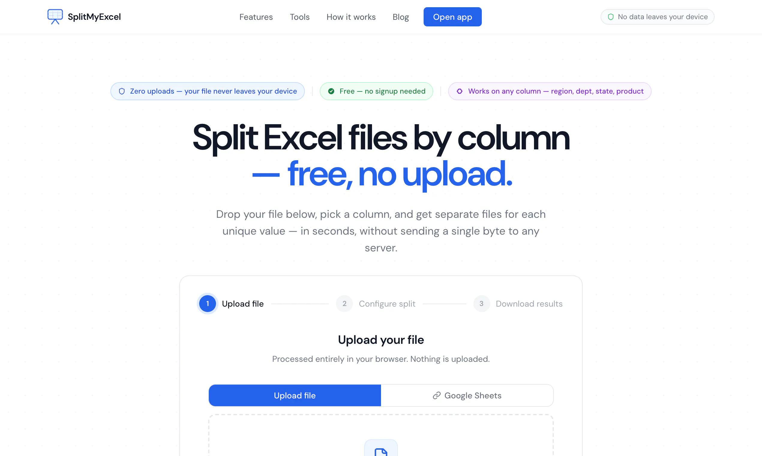 Split My Excel gallery image