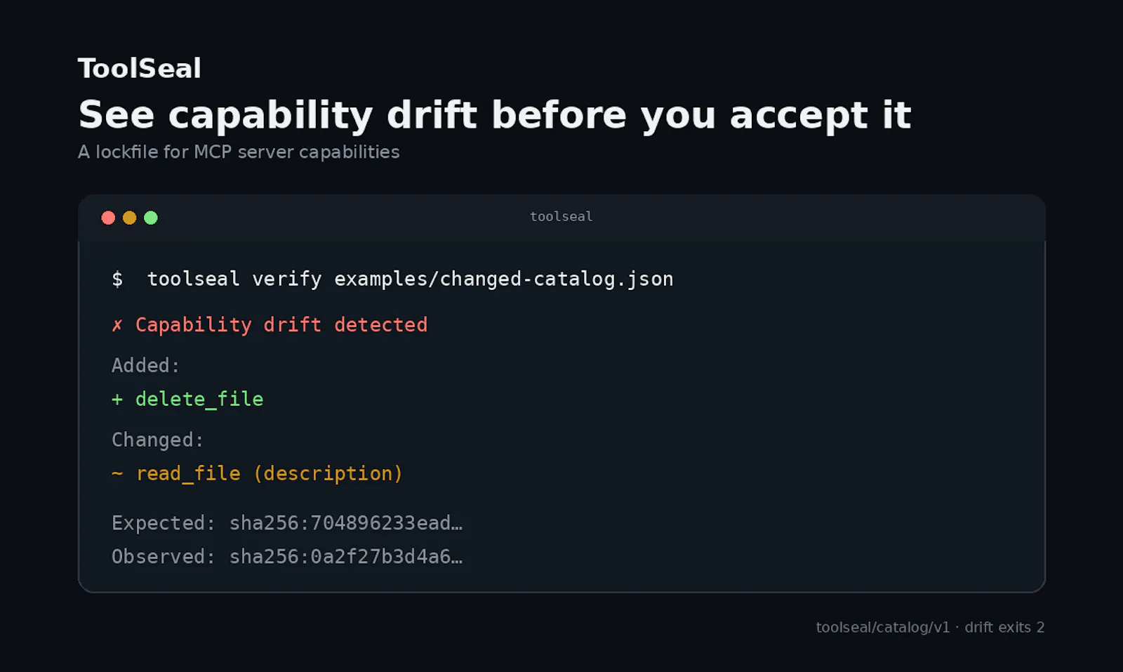 ToolSeal v0.1 screenshot 2
