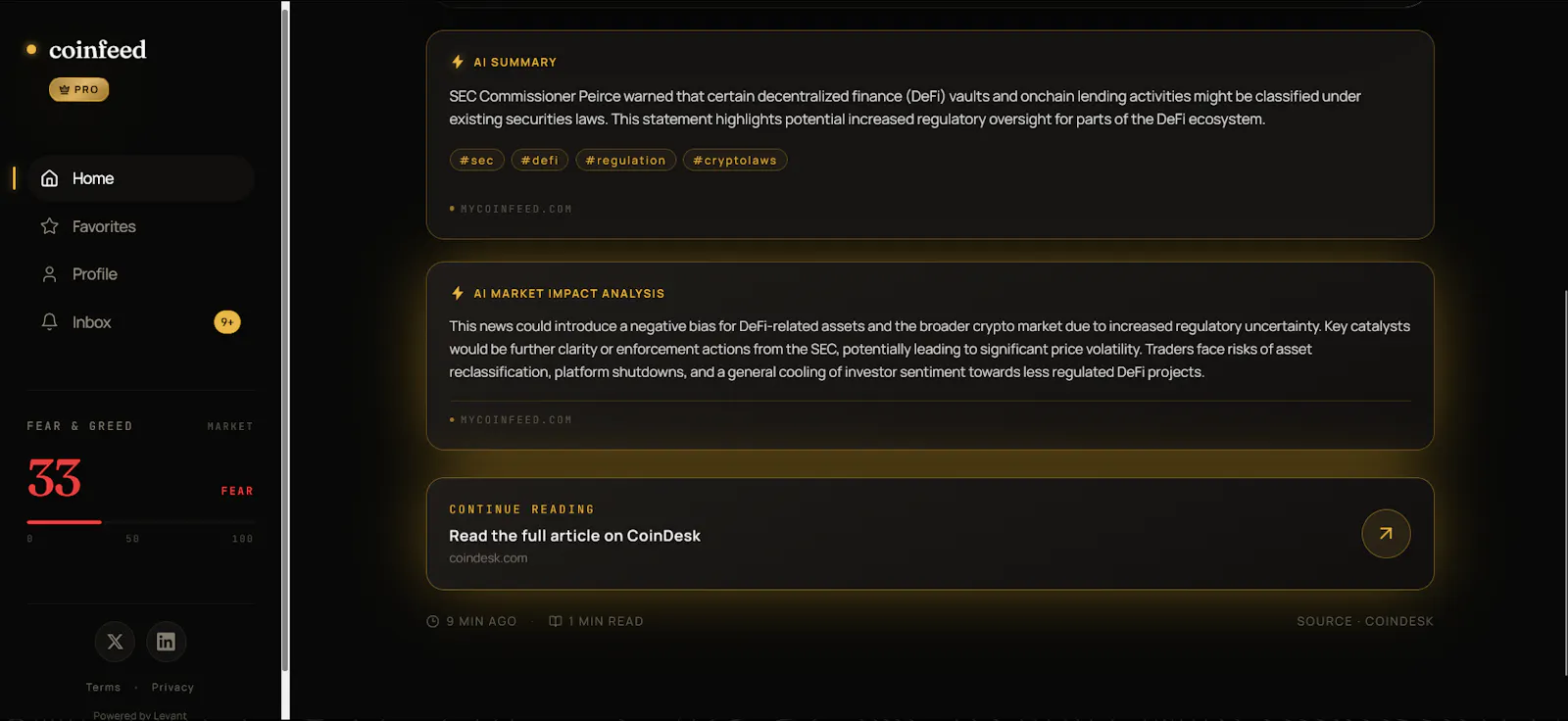 CoinFeed screenshot 5