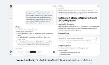 Winus Financial AI Skills gallery image
